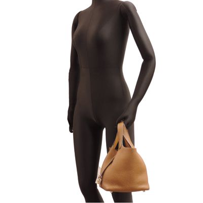 Hermes Handbag Brown — view 9
