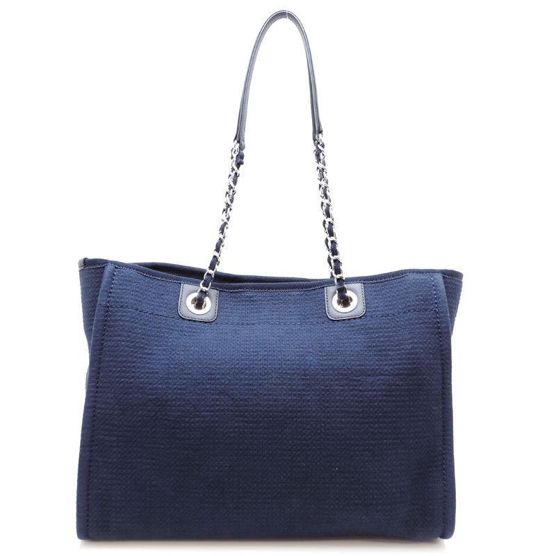 Chanel Shoulder Bag Navy — view 2