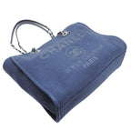 Chanel Shoulder Bag Navy — view 3