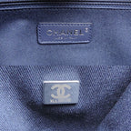 Chanel Shoulder Bag Navy — view 7