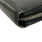 Celine Wallet Black Zip Around Leather — view 7