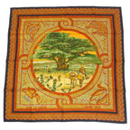 Hermes Carre 90 Under the Cedar Sous le Cedre Silk Scarf Multicolor — view 2