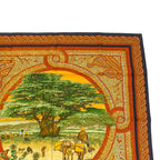 Hermes Carre 90 Under the Cedar Sous le Cedre Silk Scarf Multicolor — view 4