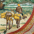 Hermes Carre 90 Under the Cedar Sous le Cedre Silk Scarf Multicolor — view 7