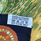 Hermes Carre 90 Under the Cedar Sous le Cedre Silk Scarf Multicolor — view 9