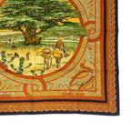 Hermes Carre 90 Under the Cedar Sous le Cedre Silk Scarf Multicolor — view 6