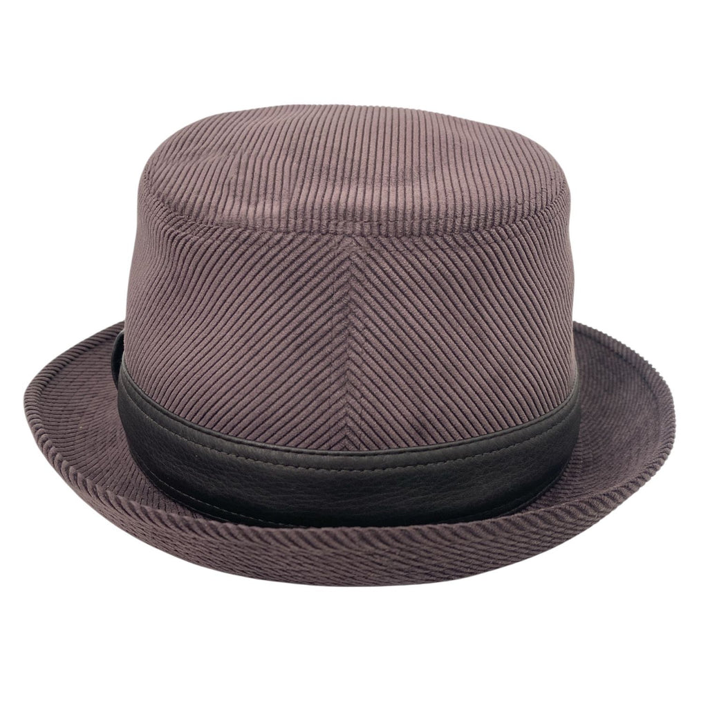 Hermes Corduroy Hat Purple — view 2