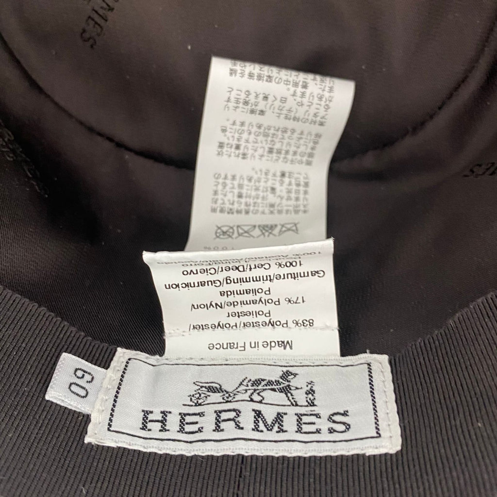 Hermes Corduroy Hat Purple — view 5