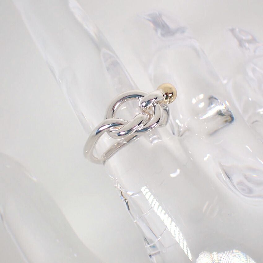 Tiffany & Co 925 750 Love Knot Ring — view 6