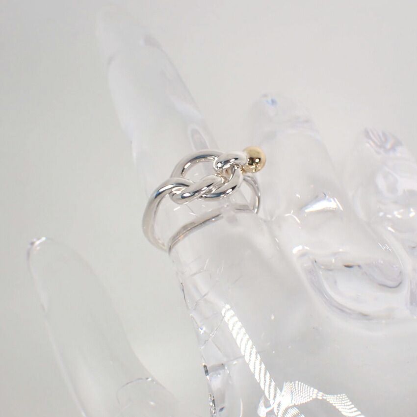Tiffany & Co 925 750 Love Knot Ring — view 7
