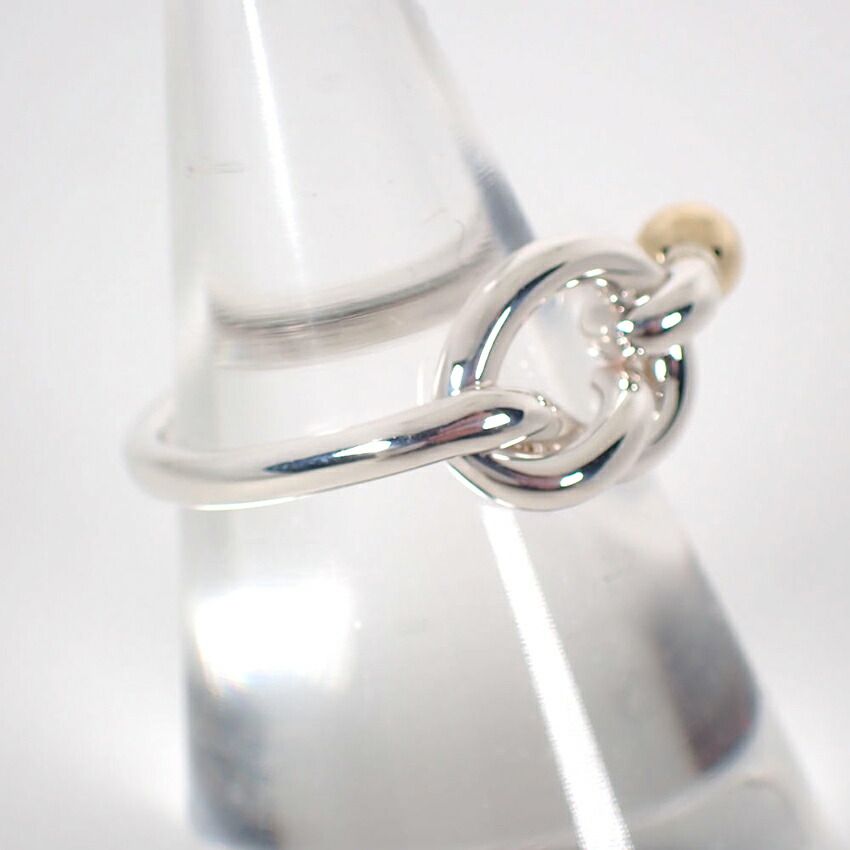 Tiffany & Co 925 750 Love Knot Ring — view 2
