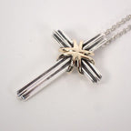 Tiffany & Co 925 750 Signature Cross Necklace — view 6
