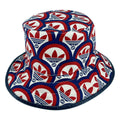 Gucci Adidas Bucket Hat All Over Print Hat S Beige Red Navy
