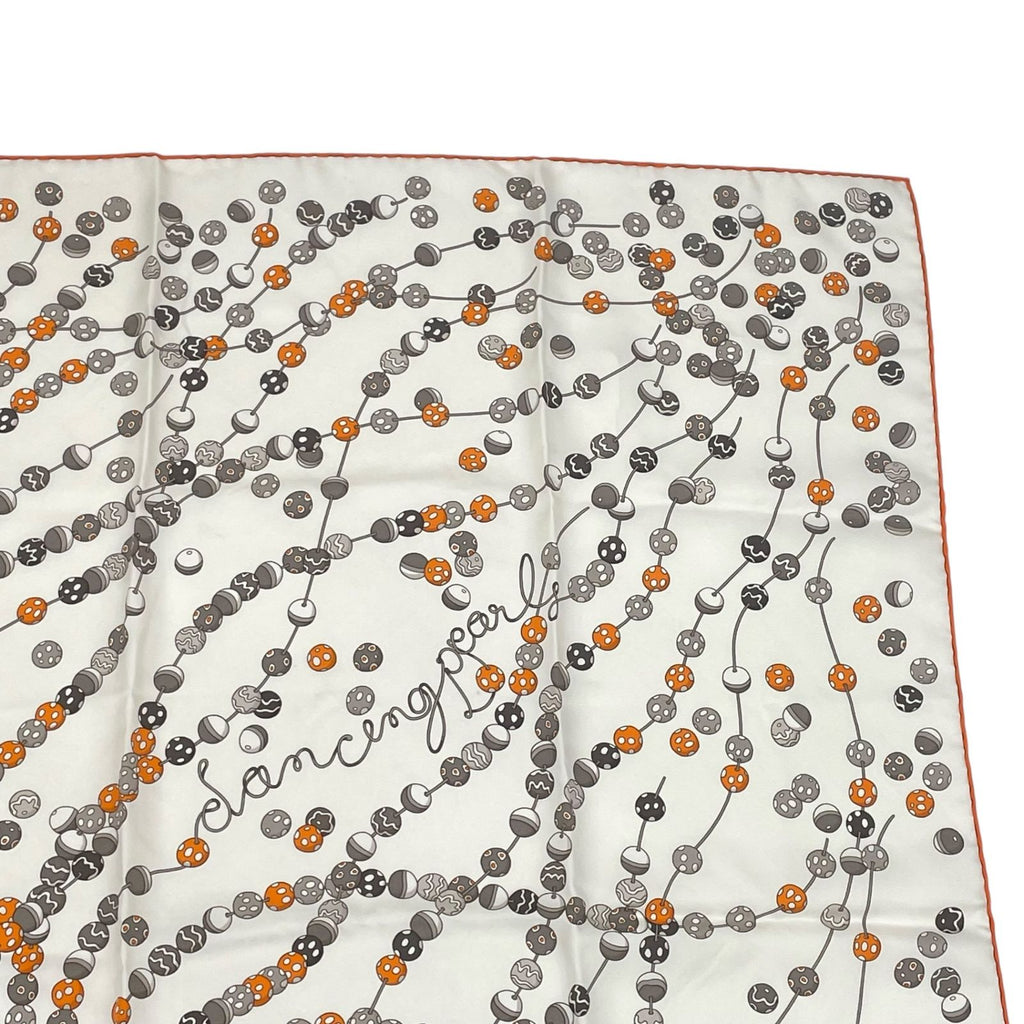 Hermes Silk Carre 90 Scarf Dancing Pearl Multicolor — view 3