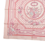 Hermes Carre 90 Jeux de Paille Silk Scarf Allover Pattern Small Bird Butterfly — view 5