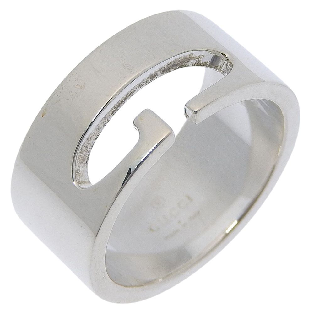 Gucci Logo Sterling 925 Silver Ring