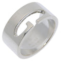 Gucci Logo Sterling 925 Silver Ring