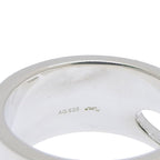 Gucci Logo Sterling 925 Silver Ring — view 5