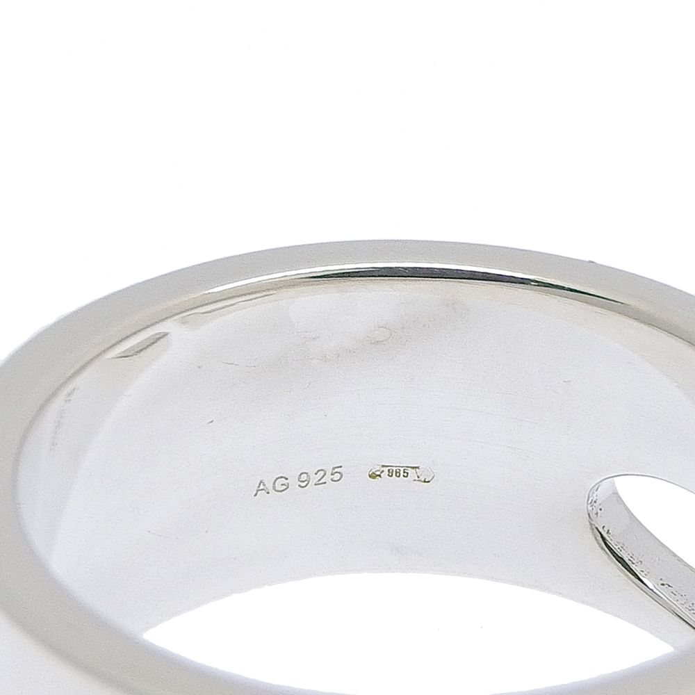 Gucci Logo Sterling 925 Silver Ring — view 5