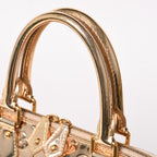 Louis Vuitton Alma GM Handbag Monogram Miroir Gold — view 4