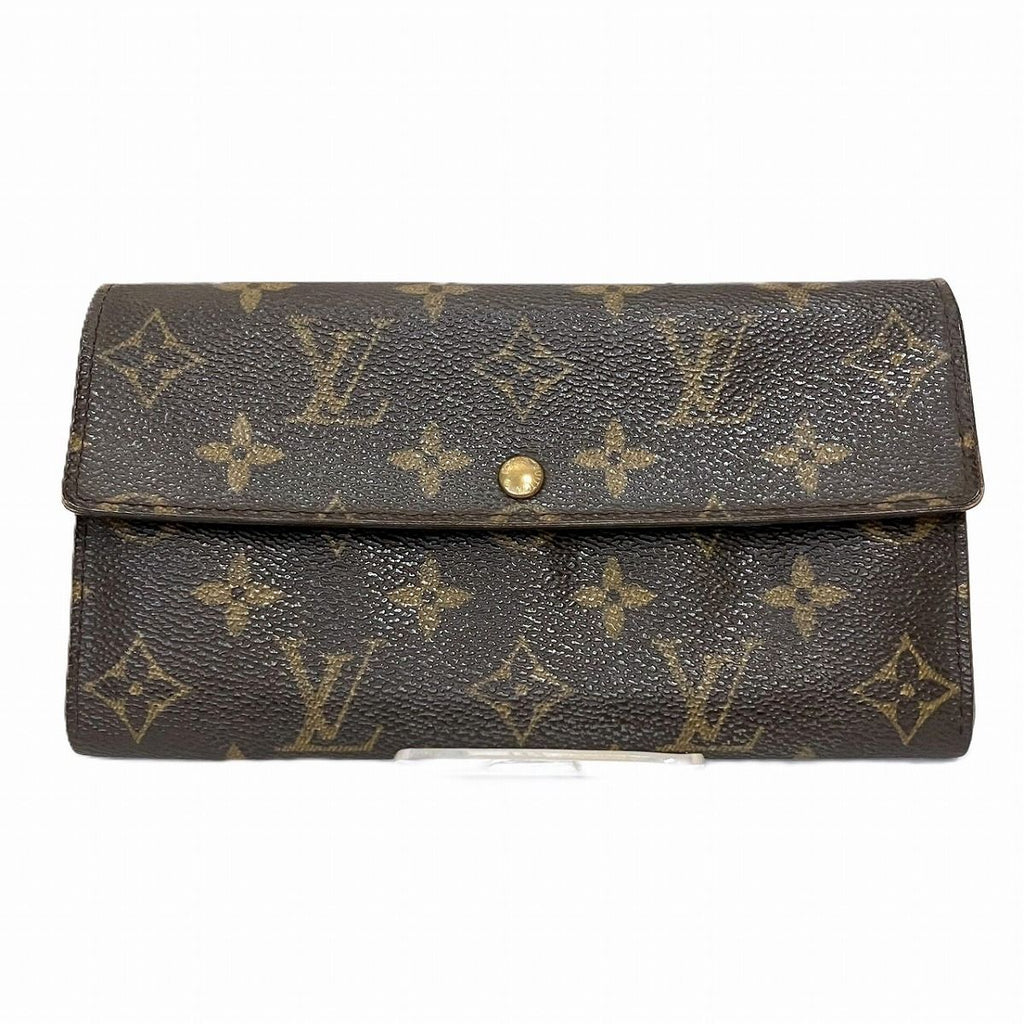 Louis Vuitton Portefeuille Sarah Monogram Wallet Canvas
