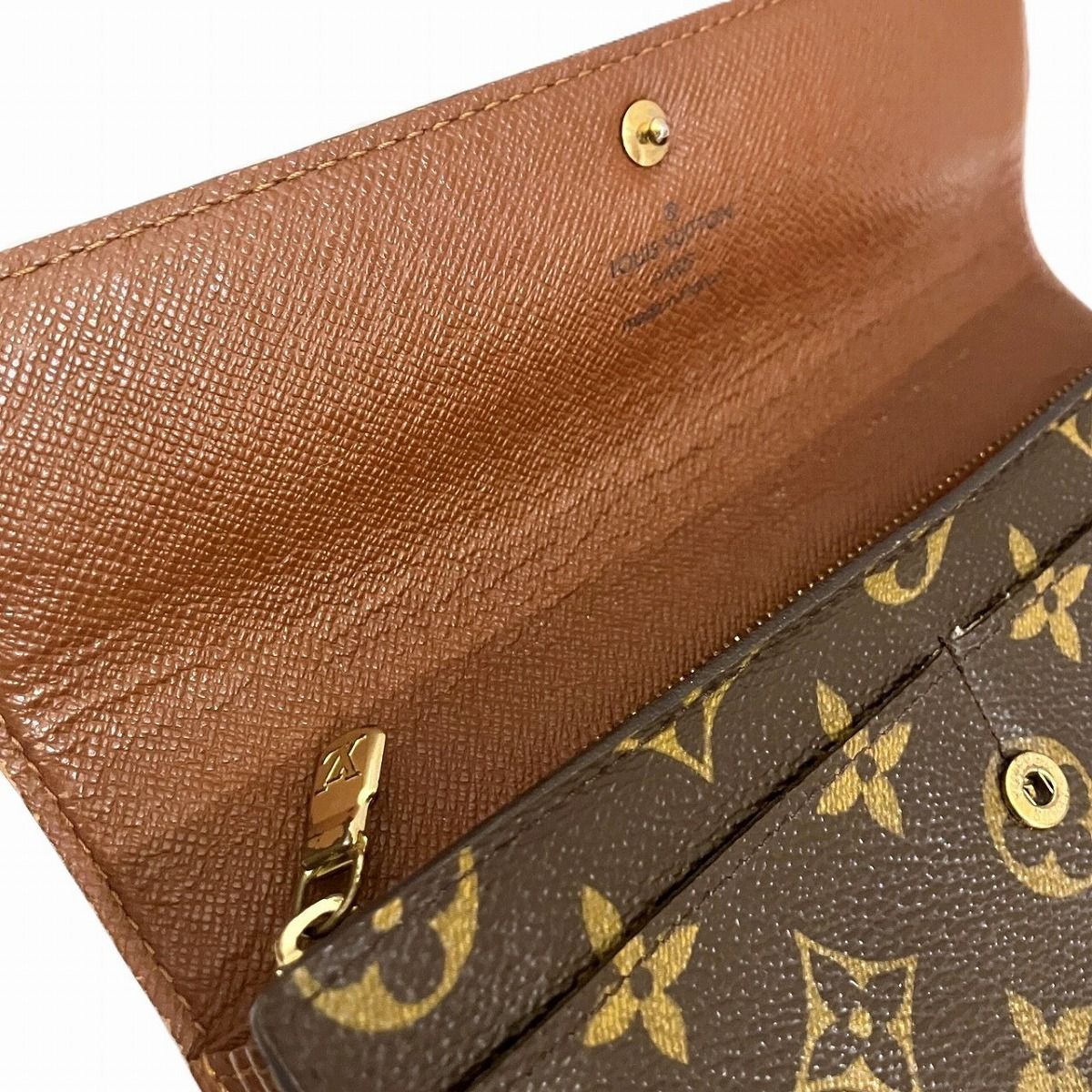 Louis Vuitton Portefeuille Sarah Monogram Wallet Canvas — view 6