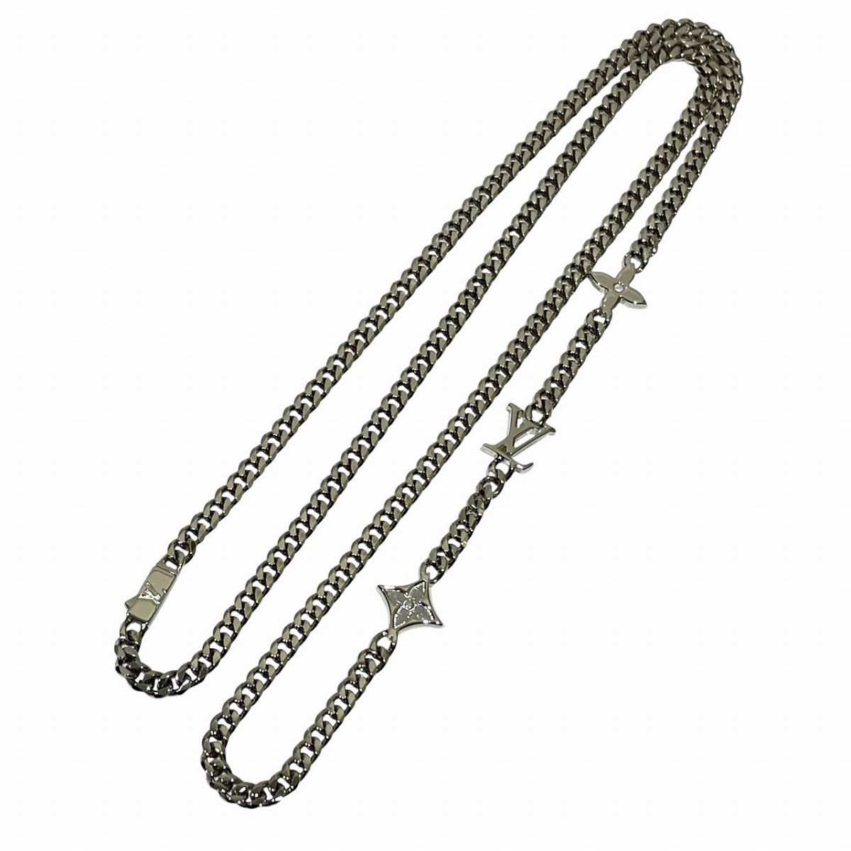 Louis Vuitton Monogram Low Necklace 64 cm Metal — view 3