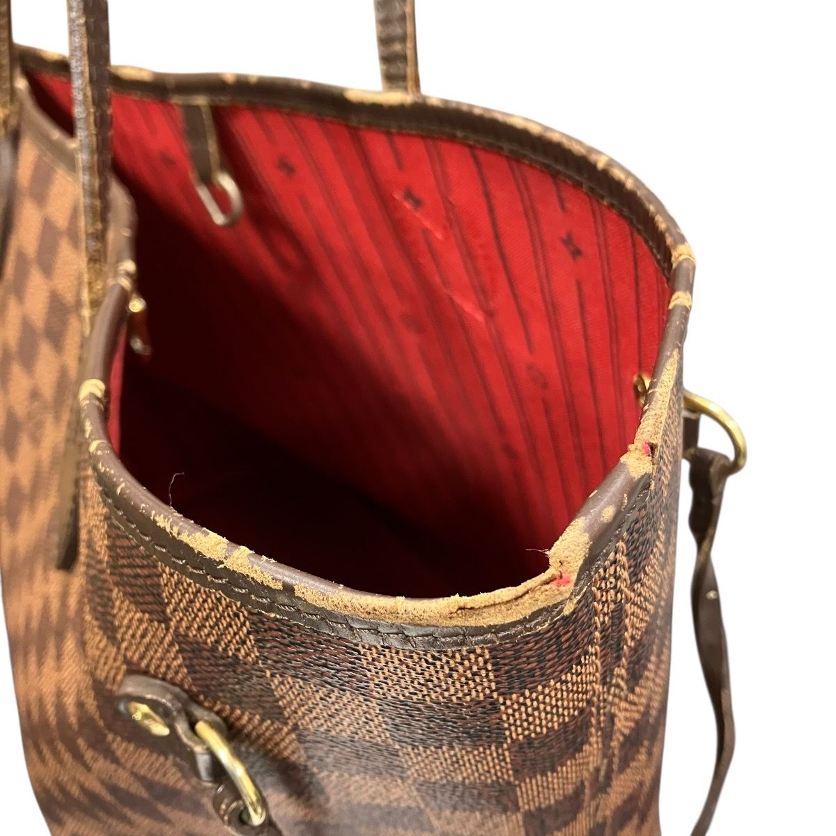 Louis Vuitton Neverfull Damier Tote — view 9