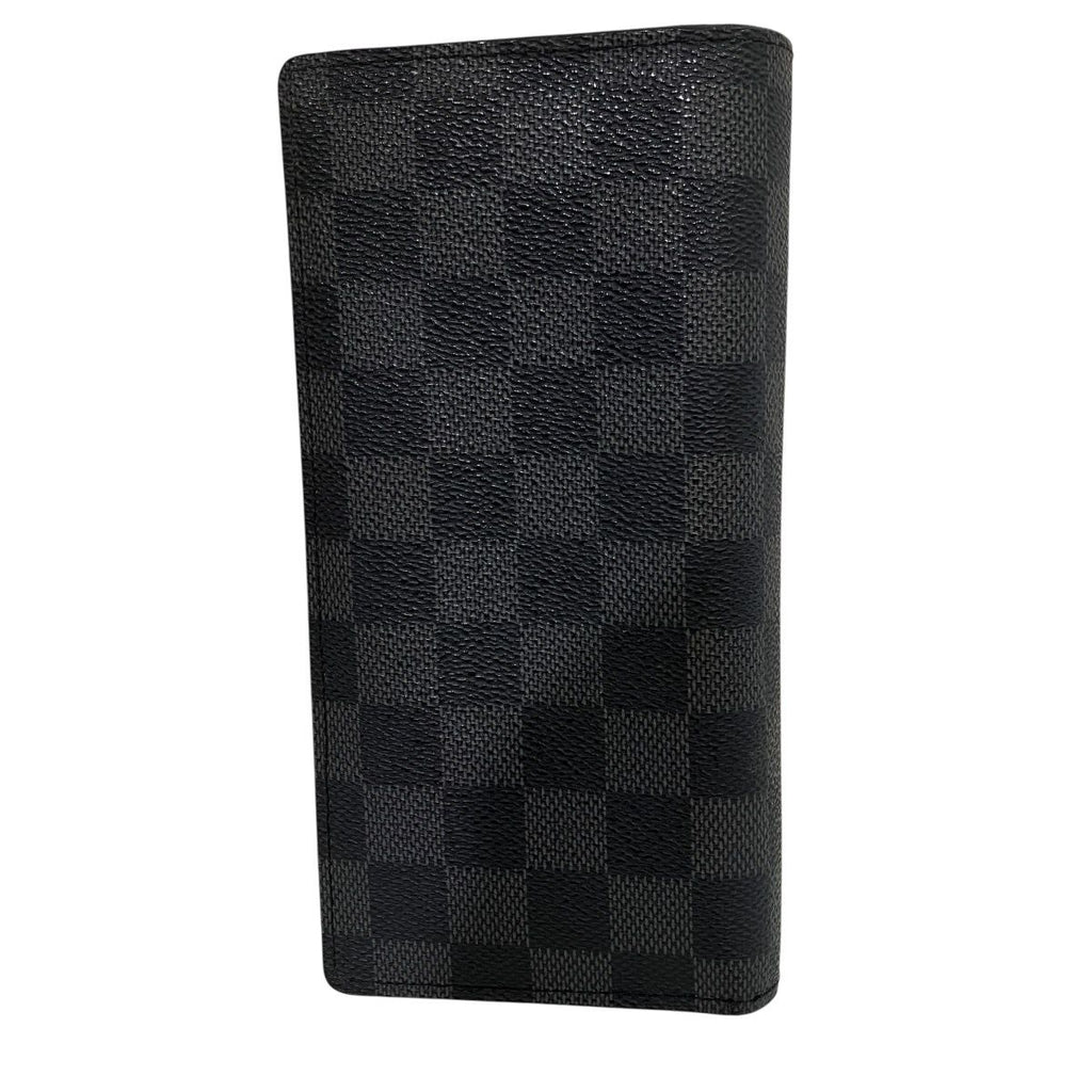 Louis Vuitton Portefeuille Brazza Damier Graphite Wallet Canvas — view 2