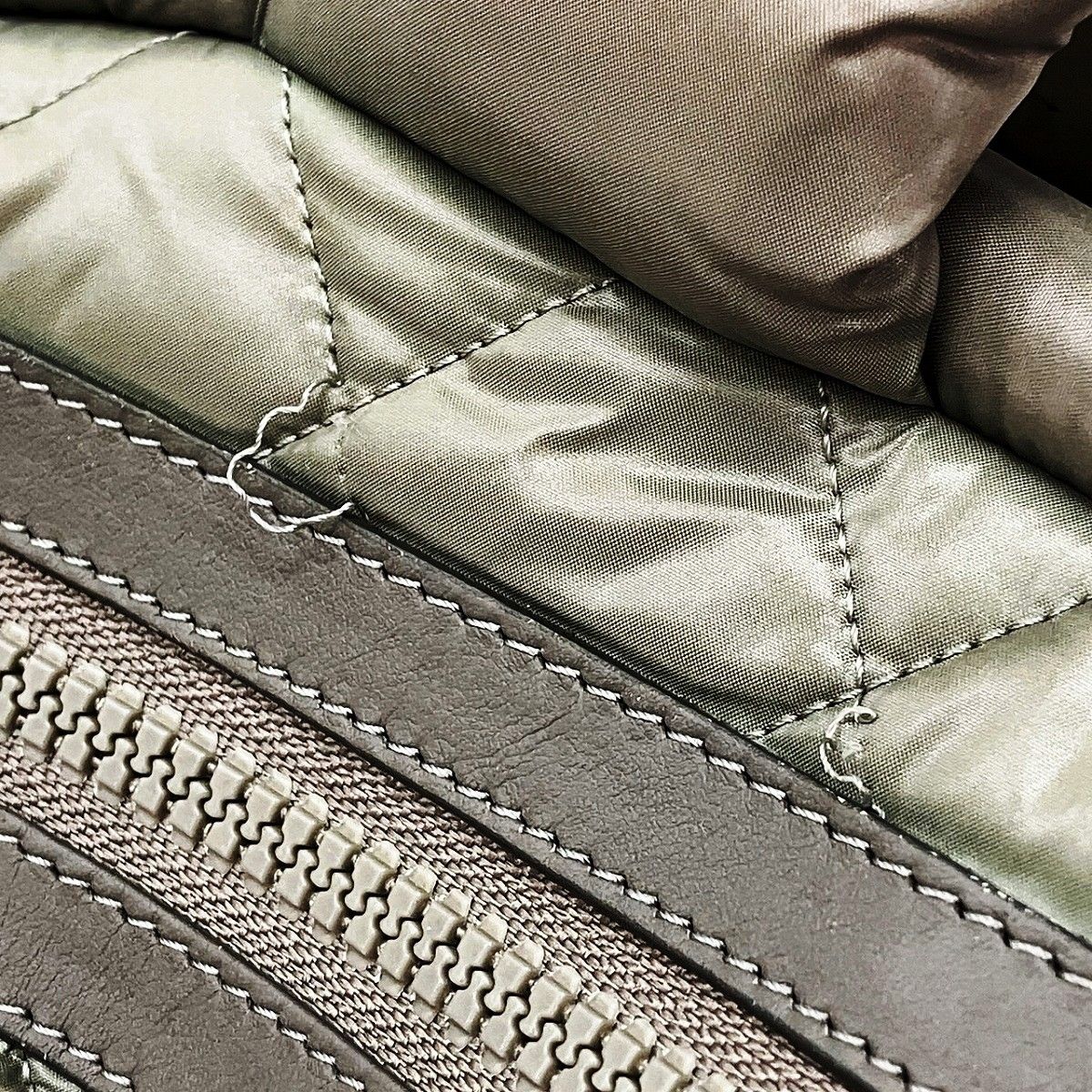 Chanel Coco Cocoon Boston Bag Nylon Leather — view 7
