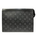 Louis Vuitton Pochette Voyage Monogram Eclipse Second Bag Canvas