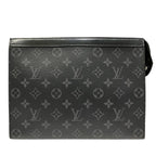 Louis Vuitton Pochette Voyage Monogram Eclipse Second Bag Canvas