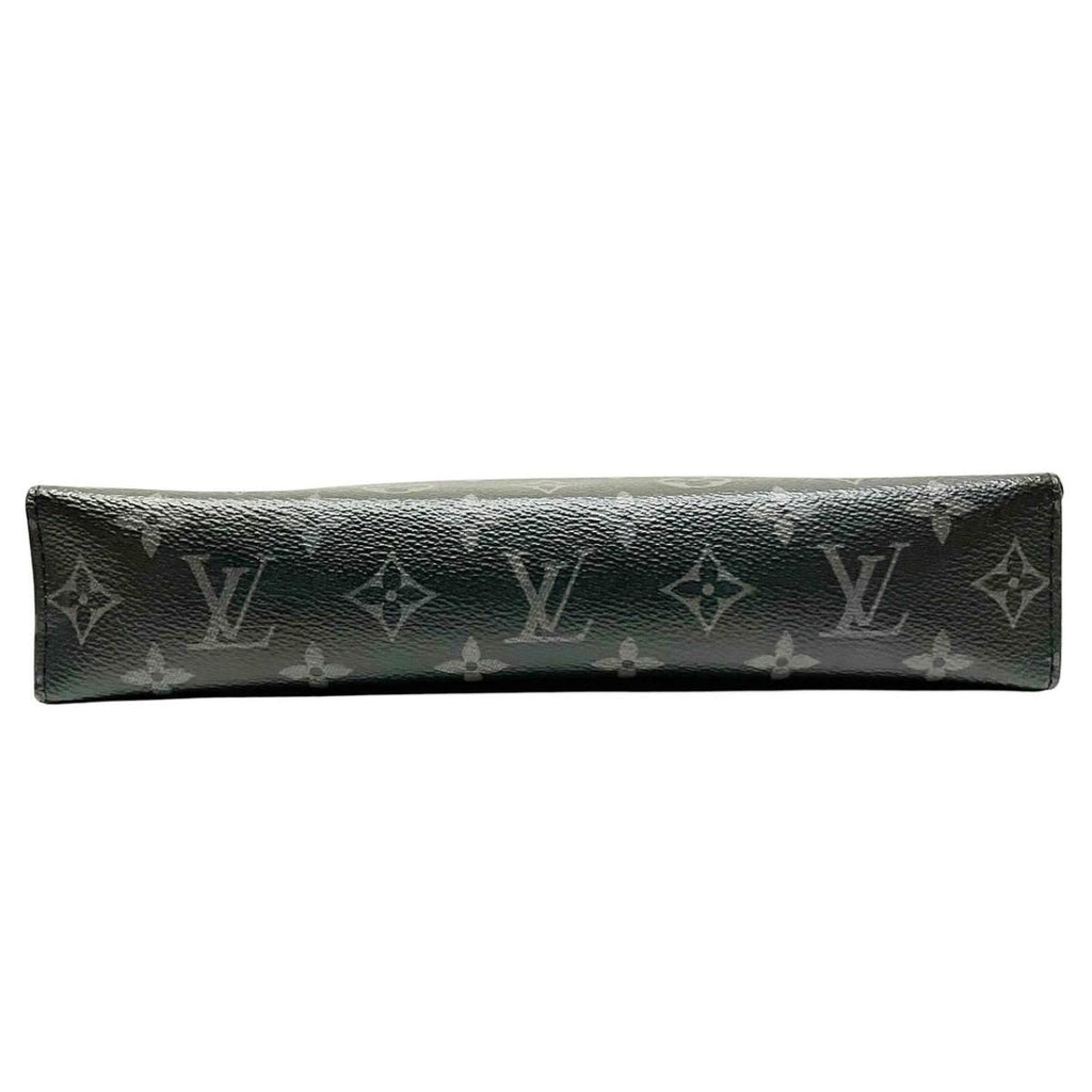Louis Vuitton Pochette Voyage Monogram Eclipse Second Bag Canvas — view 3