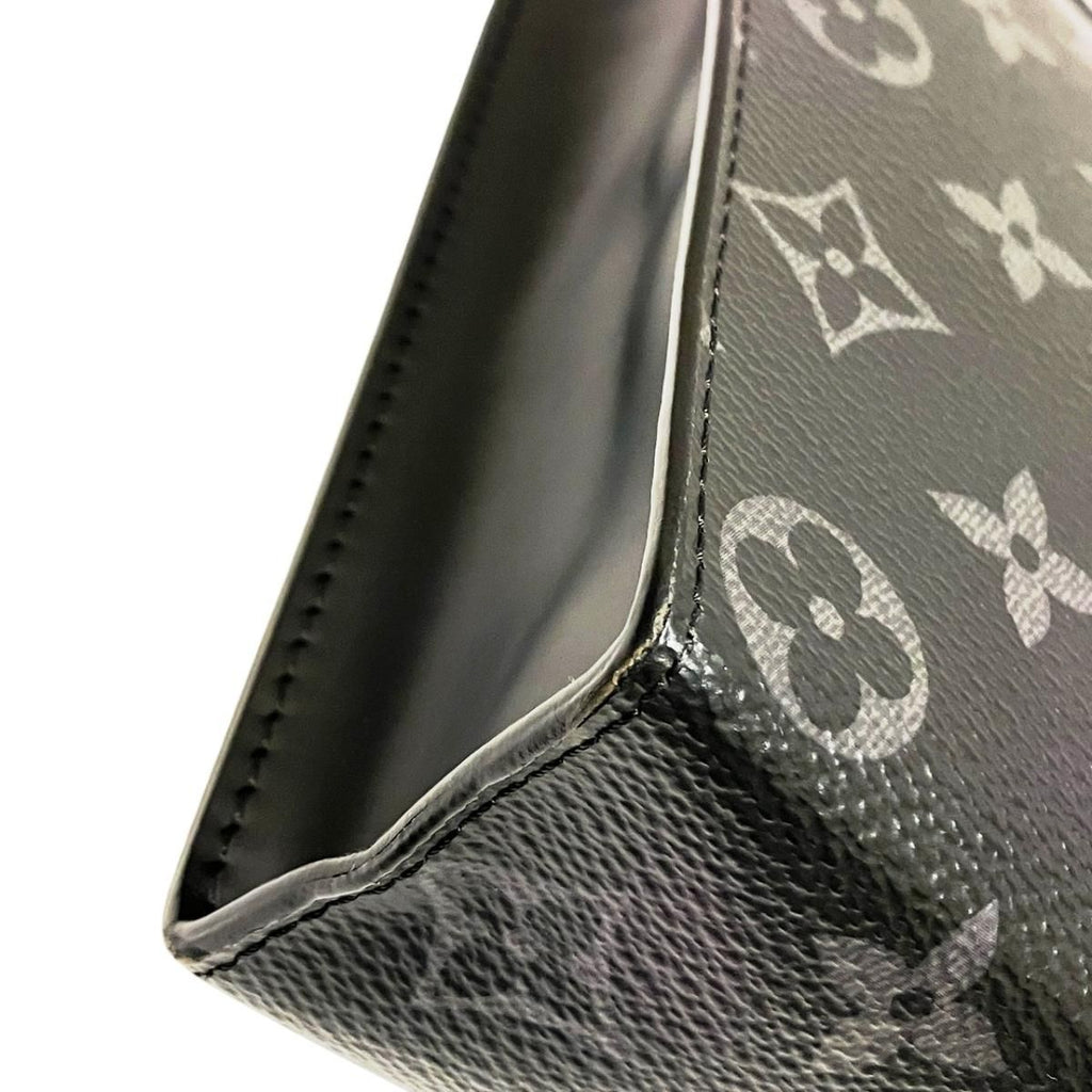 Louis Vuitton Pochette Voyage Monogram Eclipse Second Bag Canvas — view 9