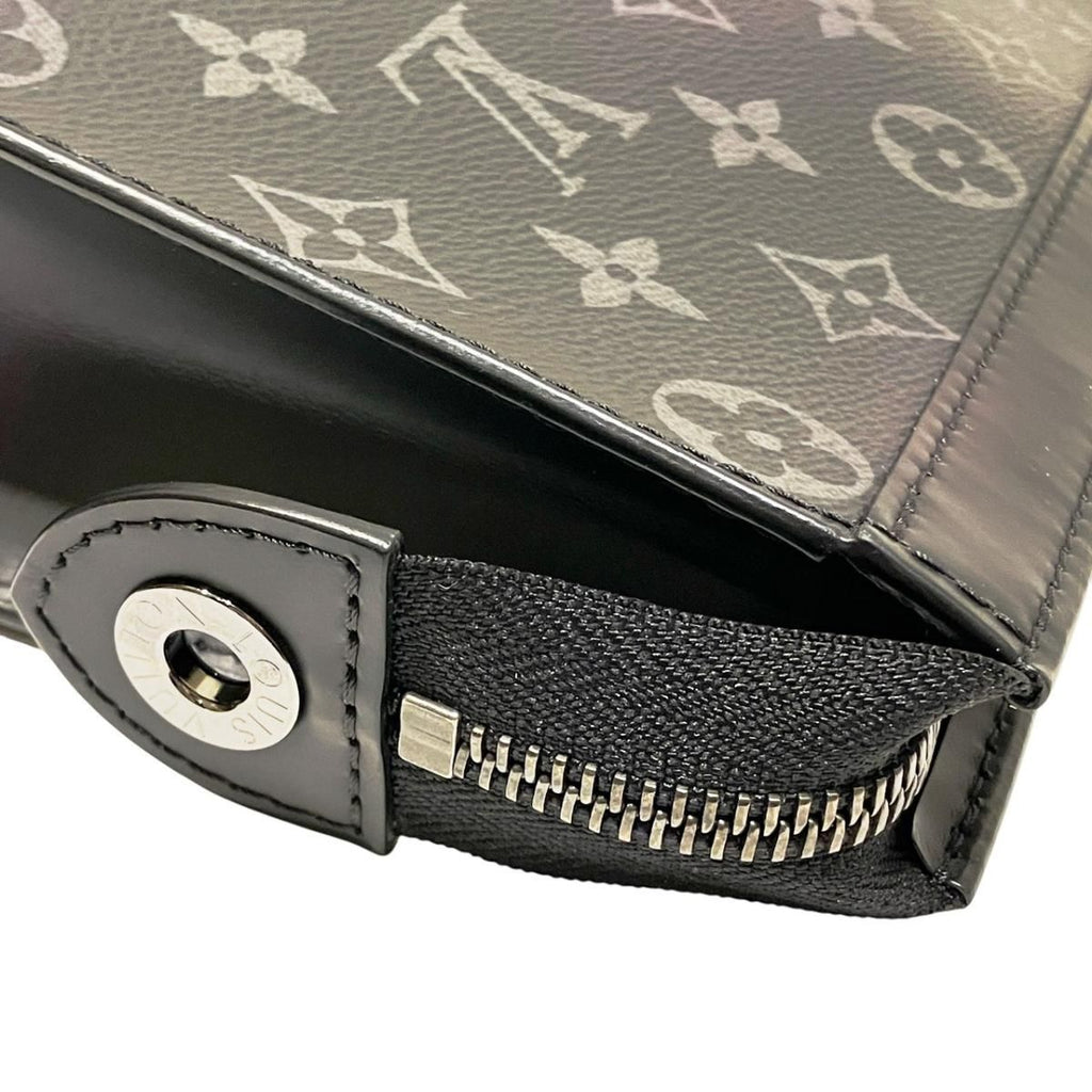 Louis Vuitton Pochette Voyage Monogram Eclipse Second Bag Canvas — view 7