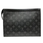 Louis Vuitton Pochette Voyage Monogram Eclipse Second Bag Canvas — view 2