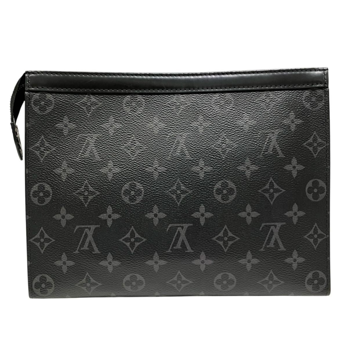 Louis Vuitton Pochette Voyage Monogram Eclipse Second Bag Canvas — view 2