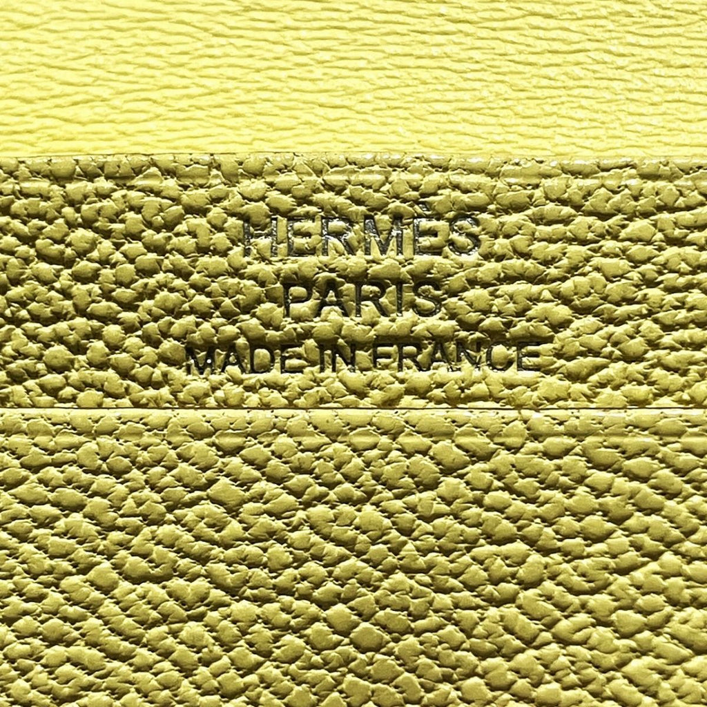 Hermes Bearn Card Case Chevre Misor — view 4