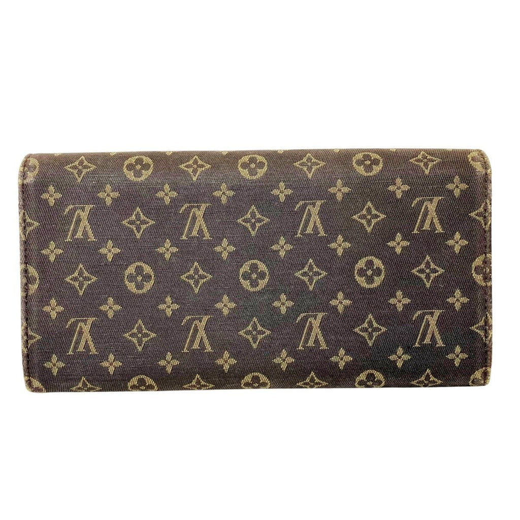 Louis Vuitton Portefeuille Sarah Monogram Mini Lin Wallet Canvas — view 2