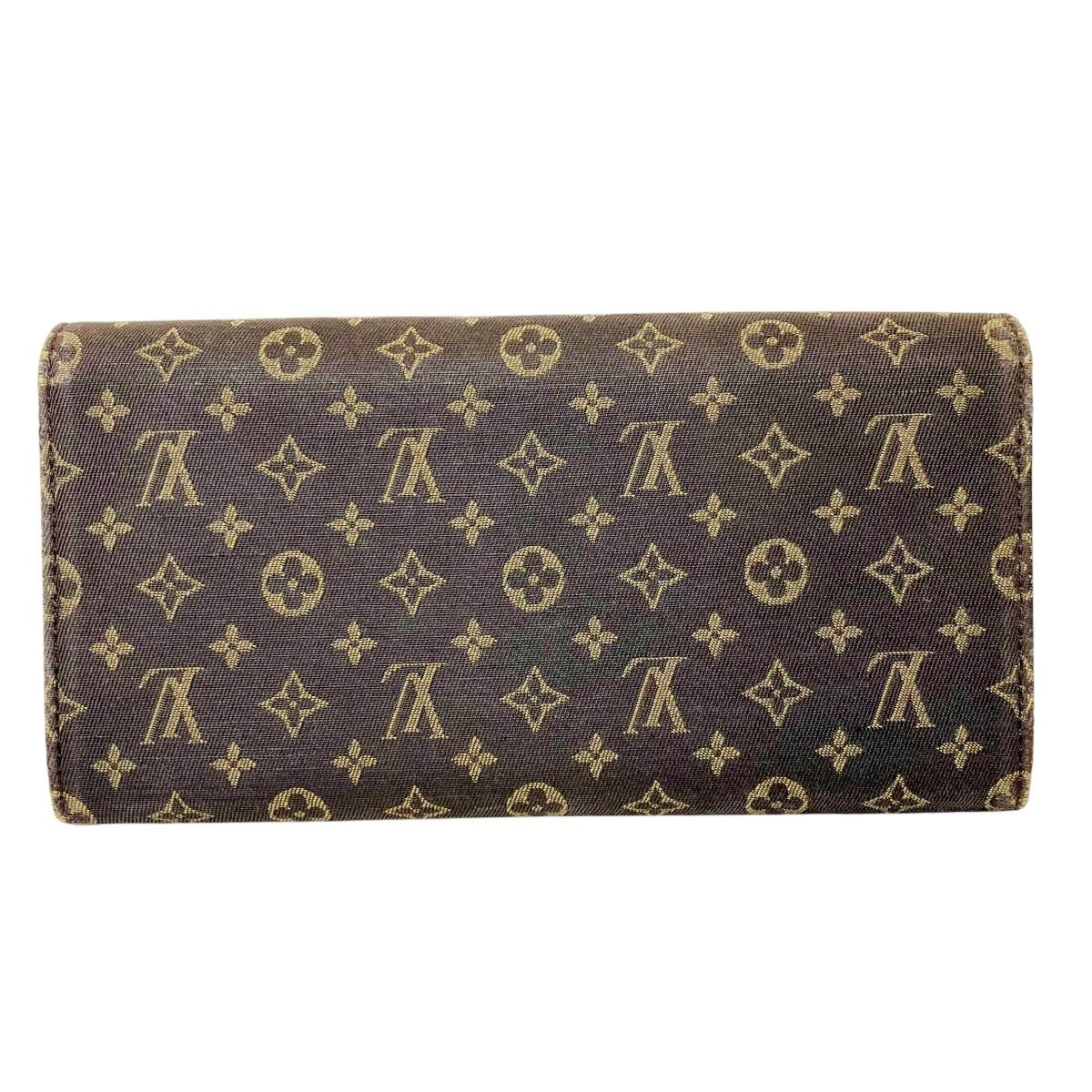 Louis Vuitton Portefeuille Sarah Monogram Mini Lin Wallet Canvas — view 2