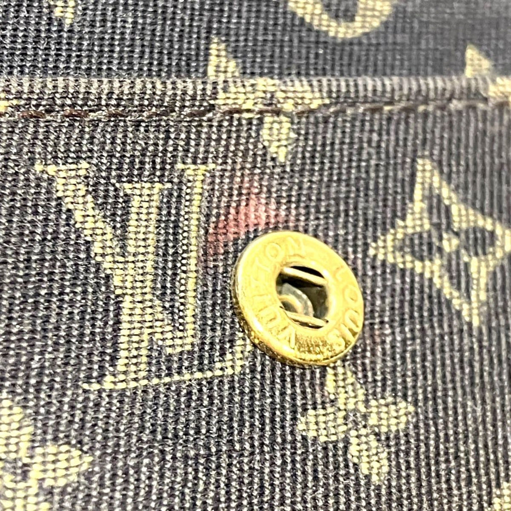 Louis Vuitton Portefeuille Sarah Monogram Mini Lin Wallet Canvas — view 6