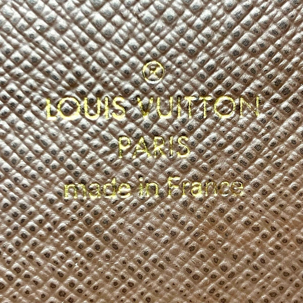 Louis Vuitton Portefeuille Sarah Monogram Mini Lin Wallet Canvas — view 4