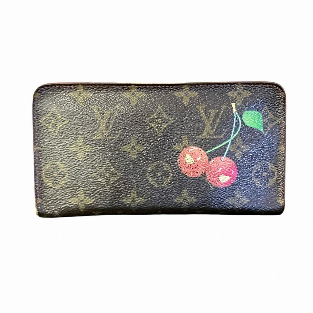 Louis Vuitton Porte-Monnaie Zip Monogram Wallet Canvas
