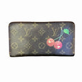 Louis Vuitton Porte-Monnaie Zip Monogram Wallet Canvas