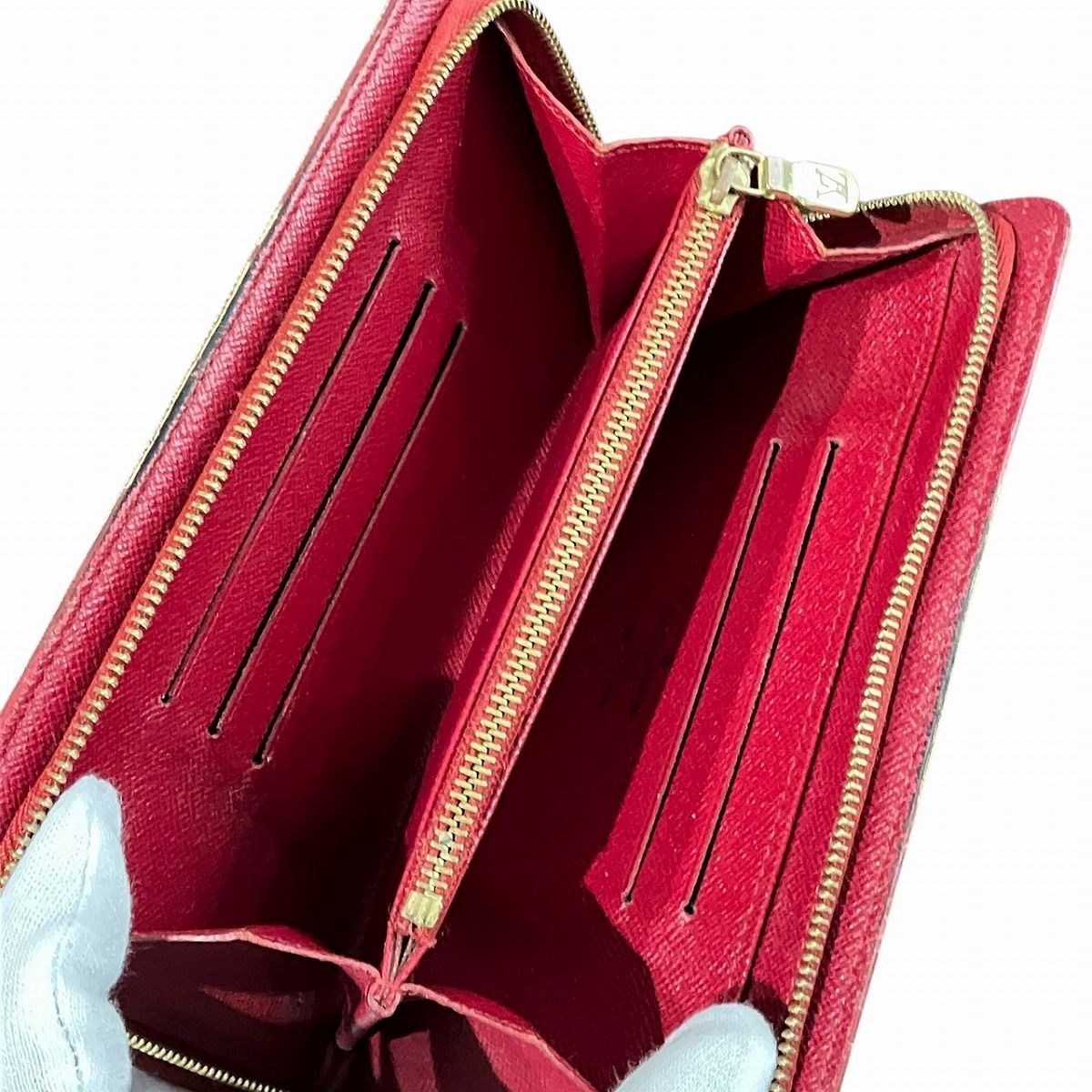 Louis Vuitton Porte-Monnaie Zip Monogram Wallet Canvas — view 3