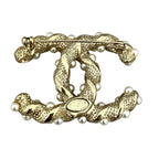 Chanel Brooch Silver — view 2