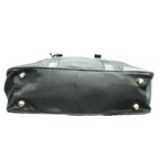 Prada Triangle Logo Briefcase Business Leather Nylon — view 3
