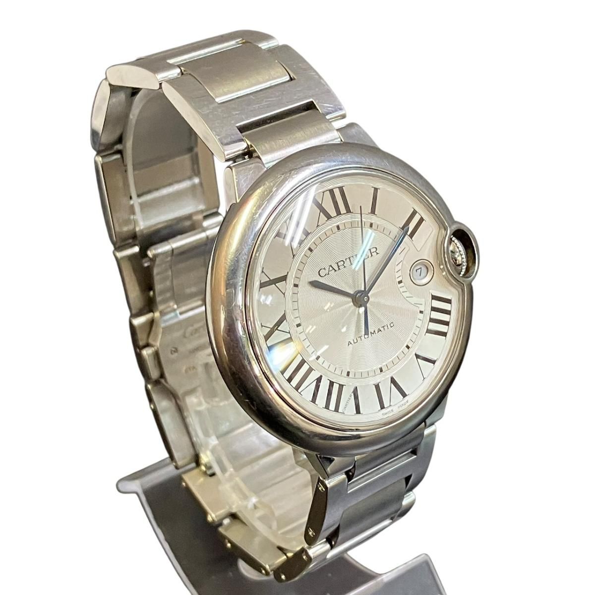 Cartier Ballon Blue de Watch SS Automatic Winding Silver Dial — view 3