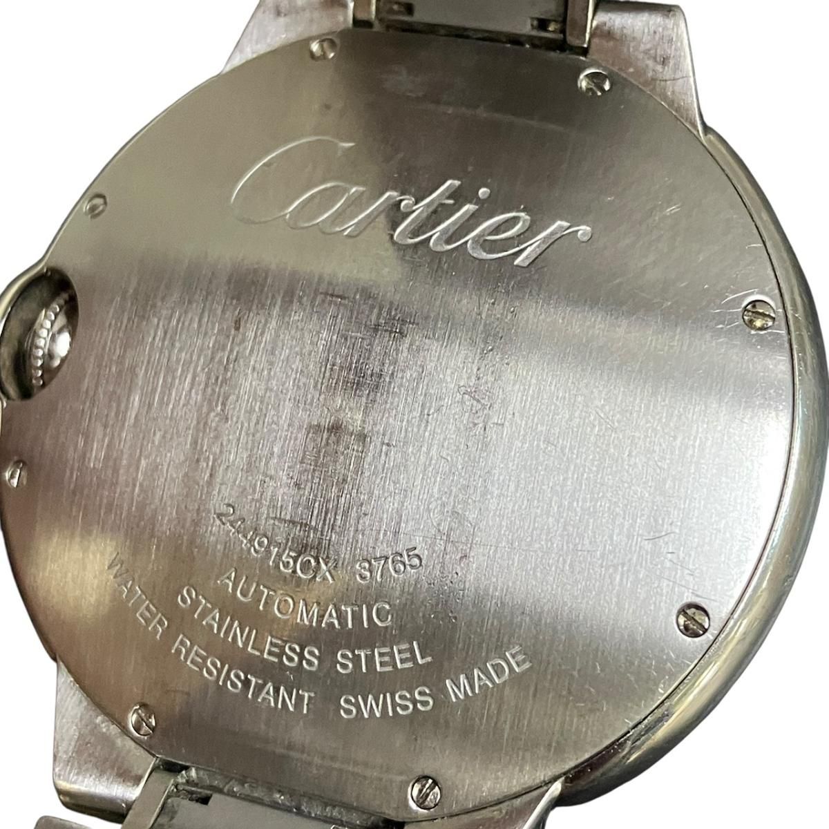 Cartier Ballon Blue de Watch SS Automatic Winding Silver Dial — view 5