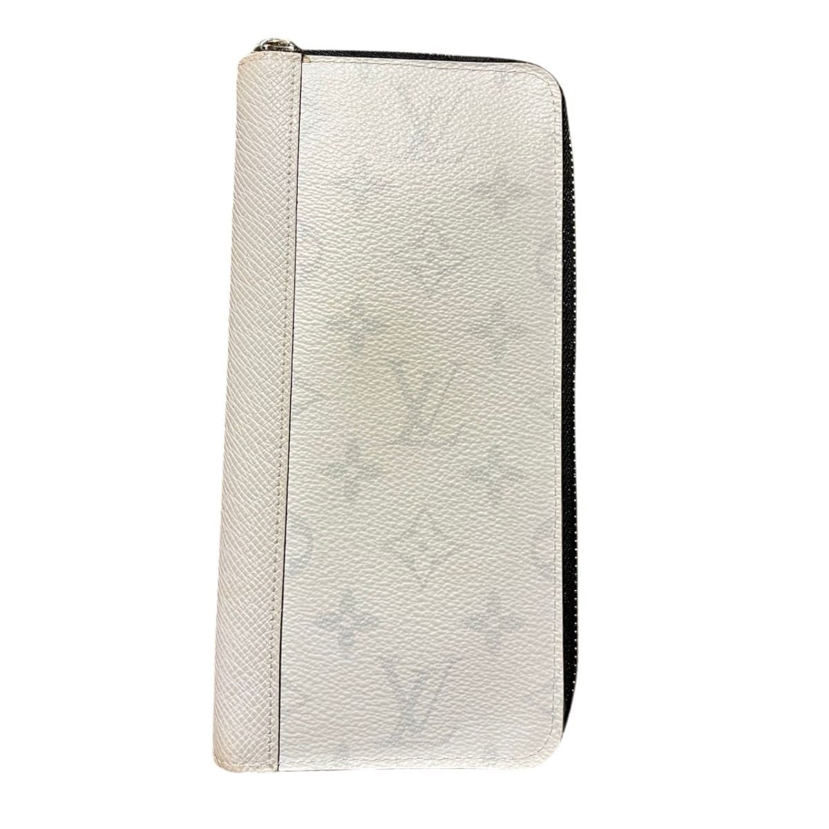 Louis Vuitton Taigarama Zippy Wallet Vertical Taiga Leather